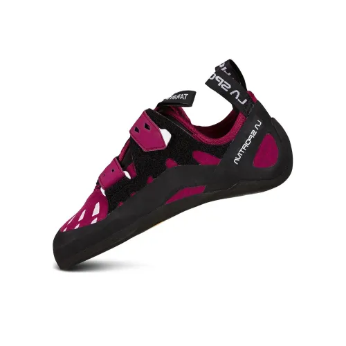 LA SPORTIVA Slip-resistant Abrasion-resistant Low Top Climbing Shoes Unisex Black Pink LA SPORTIVA Противоскользящая Устойчивая к истиранию Низкий Топ Обувь для скалолазания Унисекс Черный Розовый