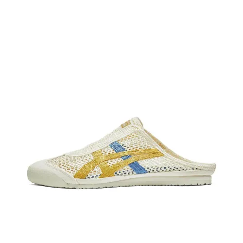 Onitsuka Tiger MEXICO 66 Резиновая подошва противоскользящие слипоны унисекс синий желтый