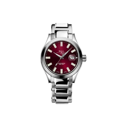 Шар Engineer III Collection Автоматический Механический Механизм Мужские Часы Часы 40 мм Красный Циферблат Часов