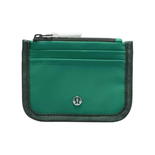 lululemon Полиэстер с Нейлоном Картхолдер Стандартный Женский Каскад Зеленый Традиционный Зеленый Белый