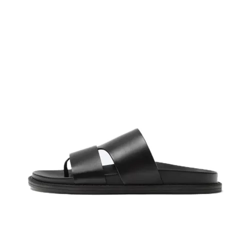 ZARA Слипоны Мужские Черные