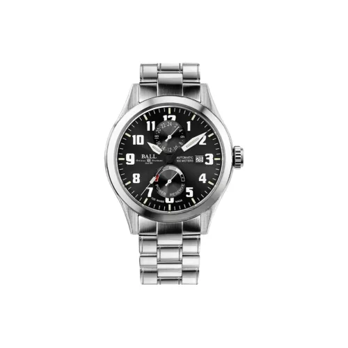 Шар Engineer General II Collection Автоматический Механический Механизм Мужские Часы Часы 44 мм Черный Циферблат