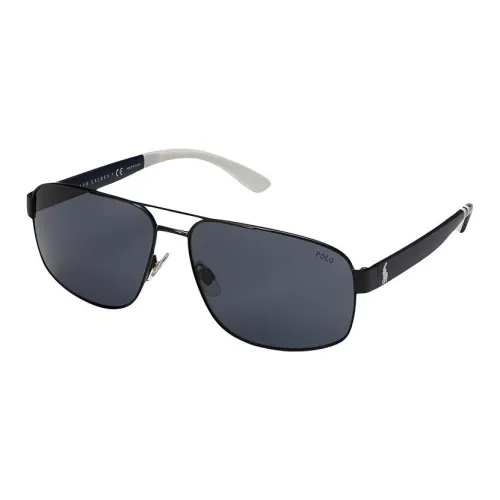 Ralph Lauren Aviator Солнцезащитные очки Мужские Матовые Морской Синий