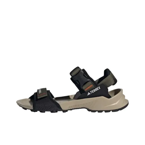 Adidas TERREX Hydroterra Пляжные сандалии Бежево-черный Унисекс