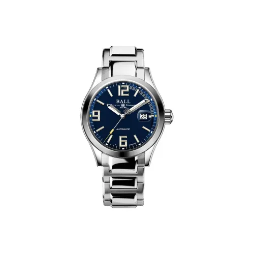 Шар Engineer III Collection Автоматический Механический Механизм Мужские Часы Часы 40 мм Синий Циферблат