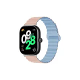 Розовый и туманно-синий [Только ремешок, без механизма]