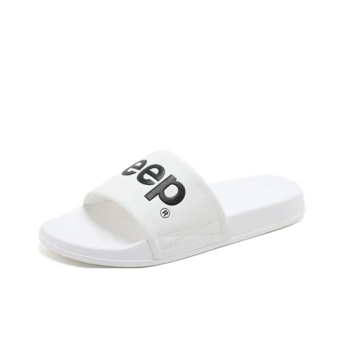 JEEP Слипоны Мужские Черный Белый