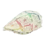 Многоцветный, обтрепанный край, звезды, обтрепанный край