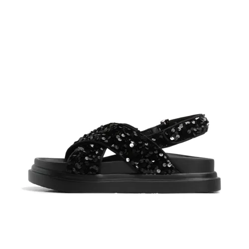 Old Meow Пляжные сандалии 4,5 см Женские Черные