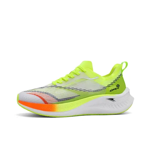 Kinglake Rebound Легкий Низкий Топ Беговые Кроссовки Унисекс Белый Зеленый