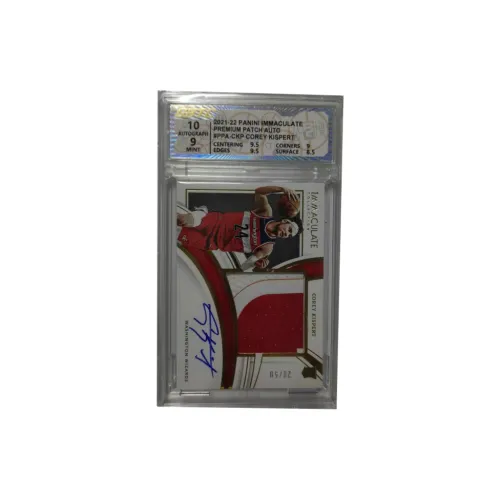 PANINI Corey Kispert 2021-22 IMMACULATE Public School Signature 10 Card Quality 9 50 Сертифицированные карточки 1 шт