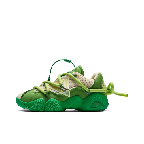 PEAK State Pole 6371 Низкий Топ Casual Женский Черный Зеленый