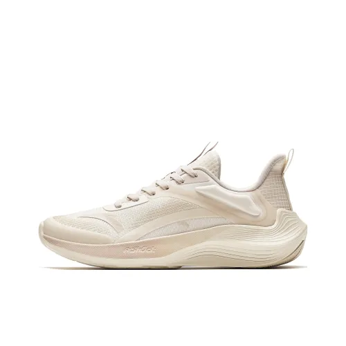 ANTA DuCi1 Износостойкие Низкие Беговые кроссовки Женские Экрю