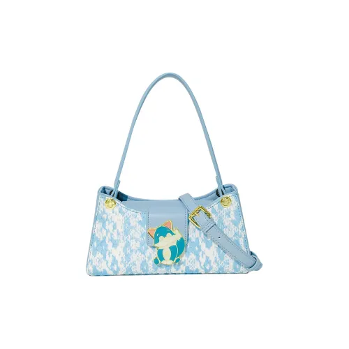 MACK JODAER Сумка через плечо из синтетической кожи стандартная женская светло-синяя