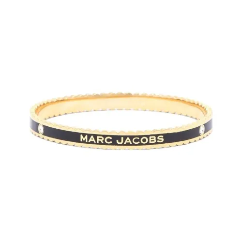 MARC JACOBS Латунные браслеты, черный, унисекс