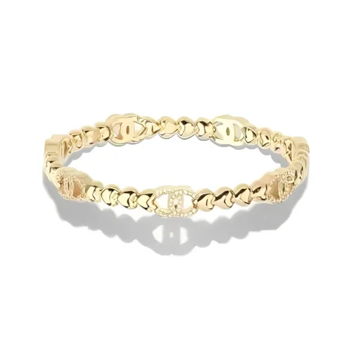 CHANEL Металлические браслеты золотые женские