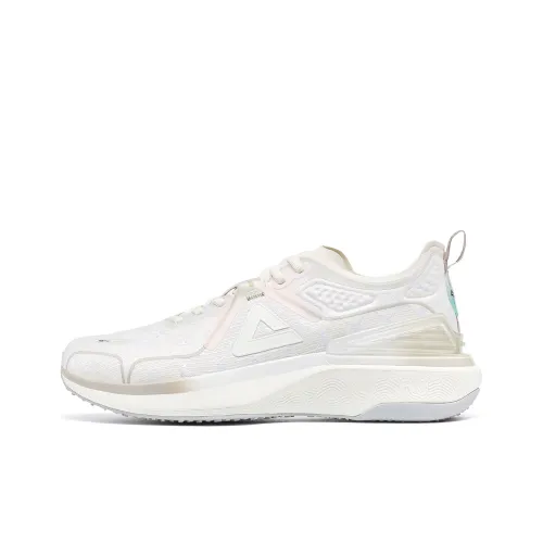 PEAK Tai Chi 4,0 PLUS Амортизаторы Slip-resistant Низкий топ Повседневные Беговые кроссовки Мужские Холст Белый