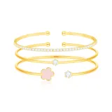 Розовый набор из трех предметов