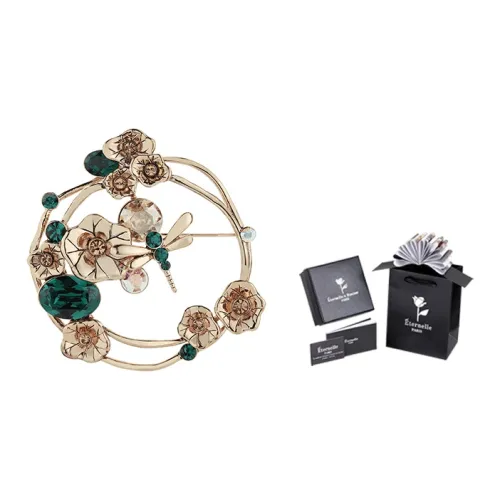 Eternelle Сплав/Серебряное Покрытие/Золотое Покрытие Броши Женские