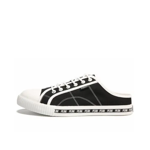 PEAK State Pole Низкий Топ Скейтборд Кроссовки Женские Черный Белый