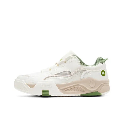 PEAK State Pole Roaming Скейтборд Кроссовки Низкие Бежевые Белые Зеленые Мужские