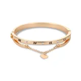 Браслет "Любовь Роман" золотой