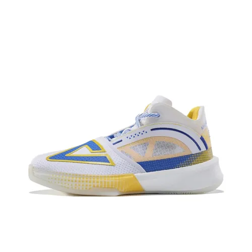 PEAK Tai Ji3,0 Warrior Противоскользящие Устойчивые к истиранию MID Топ Баскетбольные кроссовки для игры Мужской Синий