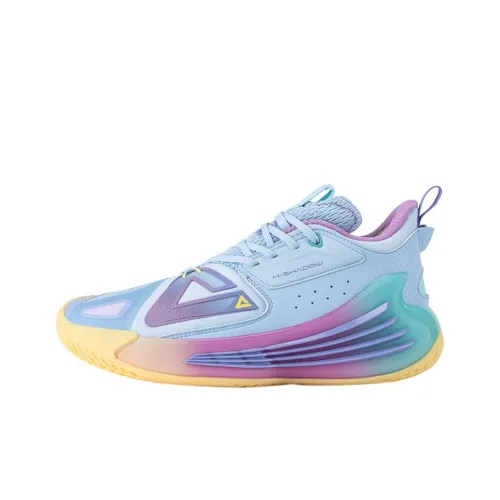 PEAK Hut Shadow 1,5 Pro Slip Resistant Abrasion Resistant Низкий Топ Баскетбольные кроссовки Мужской Прекрасный синий