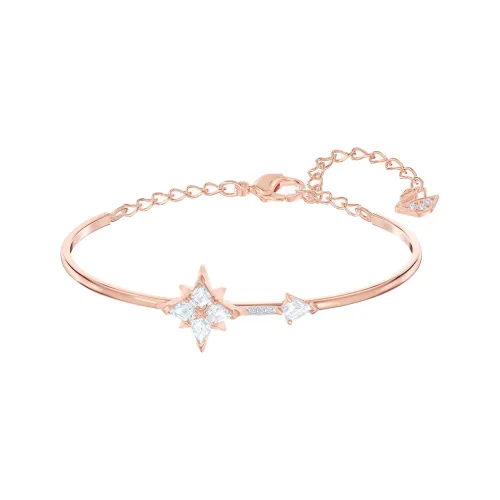 Swarovski Искусственный хрусталь Браслеты Женские Розовое золото