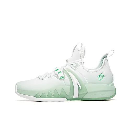 ANTA GH2 Hayward 'Boston Celtics Low Топ Баскетбольные кроссовки для игры Мужской Белый Зеленый