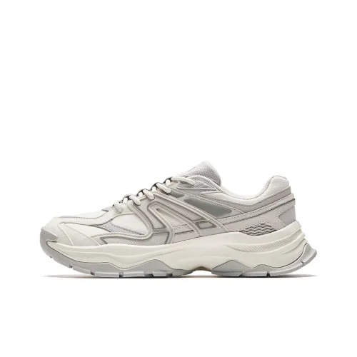 ANTA Hot Low-Top Кроссовки с Толстой Подошвой Белые Серые Женские