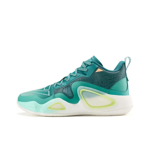 PEAK State Extreme Triangle 2,0 MID Топ Баскетбольные кроссовки Мужской Агат Зеленый