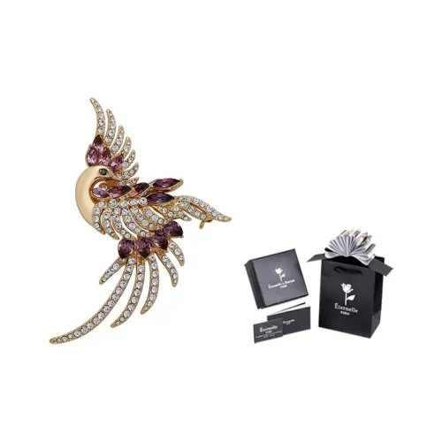 Eternelle Сплав/Серебряное Покрытие/Золотое Покрытие Броши Женские