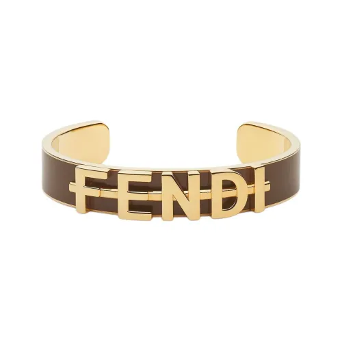 FENDI Латунь Браслеты Женские Золото