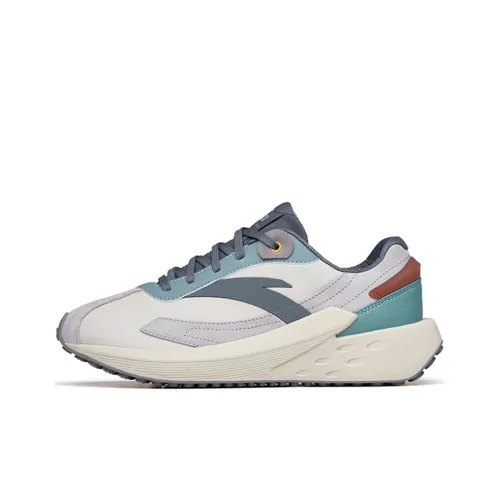 ANTA Icing Шокабойеры Slip-Resistant Низкий Топ Спортивная Повседневная Обувь Мужская Серый