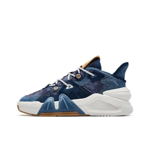 ANTA Bastard 4,0 Low Топ Скейтборд Кроссовки Женские Divine Теневой Синий