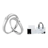 Любовное кольцо Eye Пара (Любовь в полной галактической подарочной коробке)