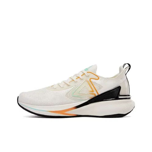 PEAK State Pole 6,0 Амортизация и Устойчивость к Износу Покрытие Низкий Топ Беговые кроссовки Мужские Холщовый Белый