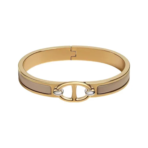 HERMES Mini Clic Chaine d'Ancre Эмаль Браслеты Женские