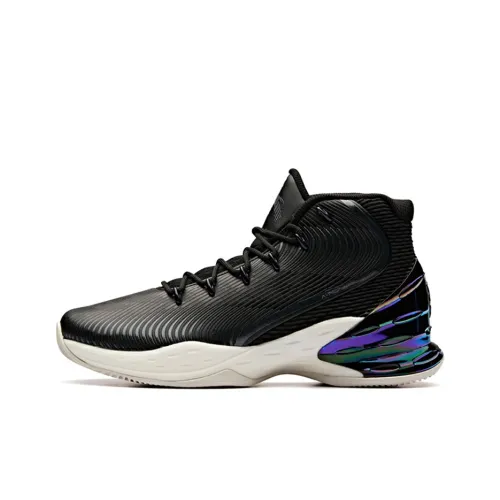 ANTA The Dagger 2 Амортизация Противоскользящие Устойчивые к истиранию Отводящие влагу Высокие Баскетбольные Кроссовки Мужские