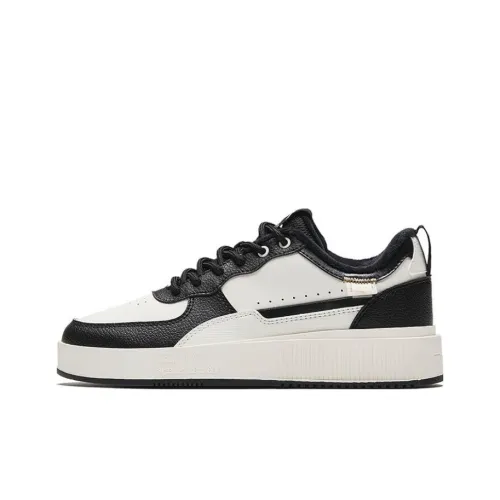 ANTA Milk Lid 2 Термическое покрытие Низкий топ Скейтборд Кроссовки Мужские Белый Черный