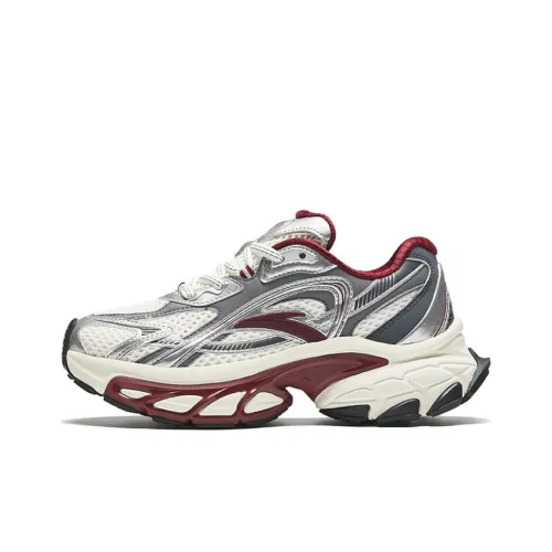 ANTA Low-Top Breathable Sneakers Белый Серебристый Серый Женские