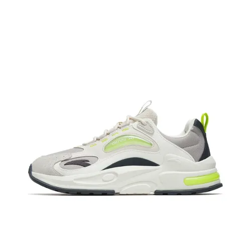 ANTA Millennium 5,0 Легкий и Износостойкий Низкий Топ Спортивная Повседневная Обувь Мужская Белый Серый