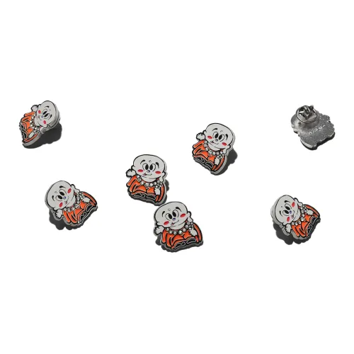 Supreme Эмаль Броши Унисекс Серебряный