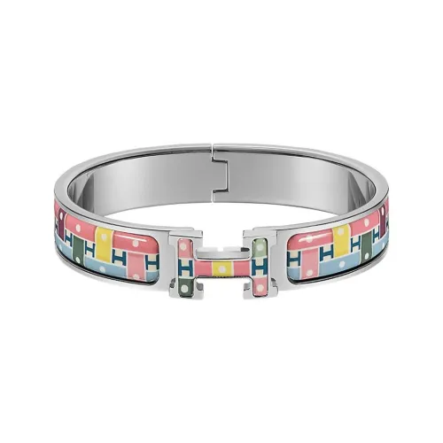 HERMES Clic H Браслеты Женские Серебряные