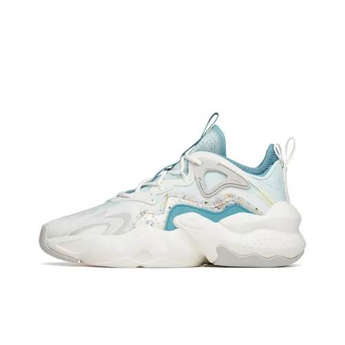 ANTA Bastard WEI Feng Износостойкий Низкий Топ Спортивная Повседневная Обувь Мужская Белый Синий Зеленый