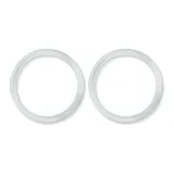 Прохладный дымчато-серый браслет [1 пара]