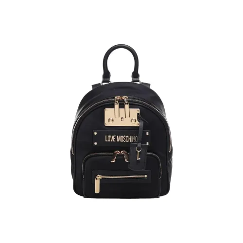 LOVE MOSCHINO Нейлон с полиуретаном рюкзак женский черный