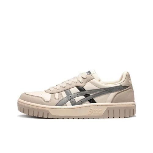 Asics Court MZ Low Топ Скейтборд Кроссовки Унисекс Белый Серый