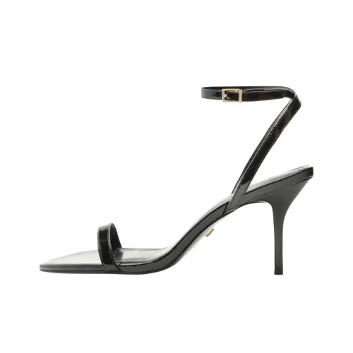 Schutz Melanie One Ремешок Сандалии 7,5 см Женские Черные